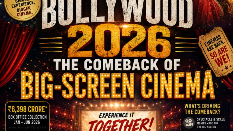 Bollywood 2026: The Comeback of Big-Screen Cinema