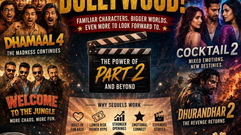 Sequels Are Taking Over Bollywood: Why Hindi Cinema Can’t Stop Going Back for More