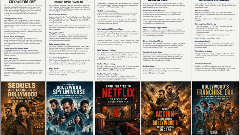 From Theatre to Netflix: The New Life of a Bollywood Film