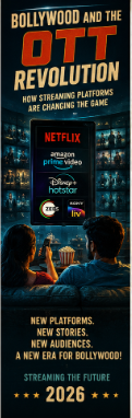 Bollywood and the OTT Revolution: How Streaming Changed the Way India Watches Movies